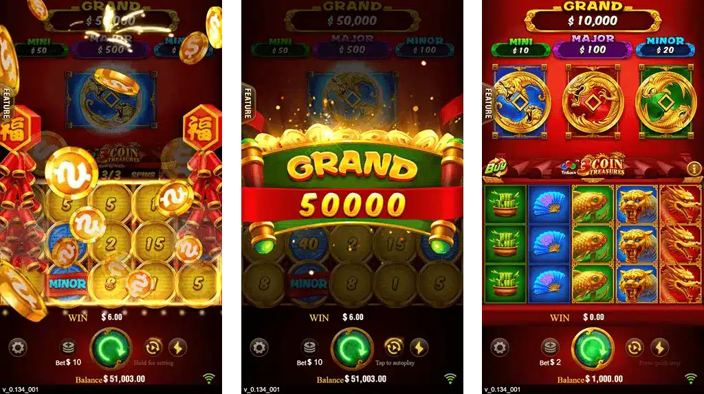 3 Coins Sattakingapk Bonus